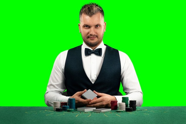 Pengguna memeriksa akun dari perangkat mobile